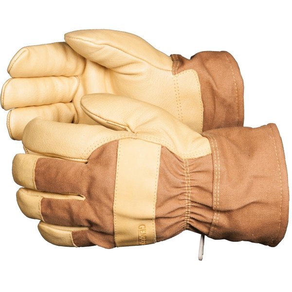 Gemplers Waterproof Pigskin Gloves with Safety Cuff 1938BRN LRG